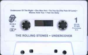 Rolling Stones - Undercover      U.S. Cassette LP