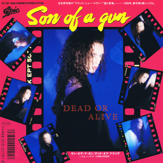 Dead Or Alive - Son Of A Gun - RARE Promotional Japanese ONLY 7" Single
