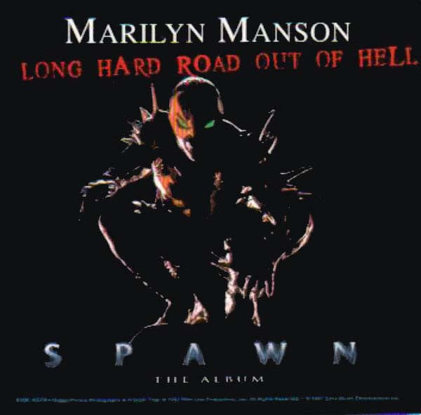 Marilyn Manson - Long Hard Road Out Of Hell - Promotional Only CD Single