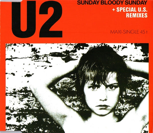 U2 - Sunday Bloody Sunday    Austrian Import 3-Track CD Single