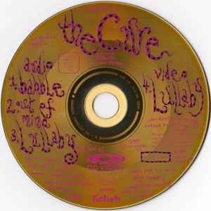The Cure - Lullaby - RARE UK CD Video