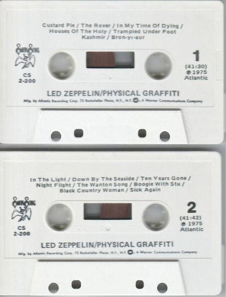 Led Zeppelin - Physical Graffiti   U.S. Cassette LP