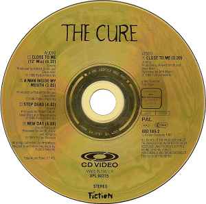 The Cure - Close To Me - RARE UK CD Video