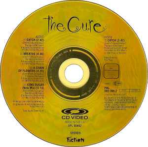 The Cure - CATCH - VERY Rare UK CD Video Single