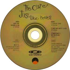 The Cure - Just Like Heaven - Rare US CDV Single