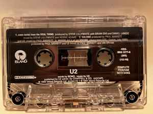 U2 - Even Better Than The Real Thing     U.S. 3-Track Cassette Single