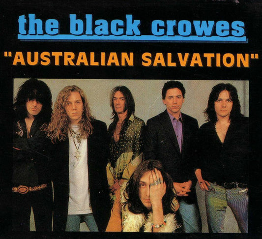 The Black Crowes - Australian Salvation   Rare 5-Track Live CD