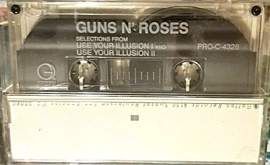 Guns-N-Roses - Use Your illusion 1 & 2  Promo Only 8-Track Sampler Cassette