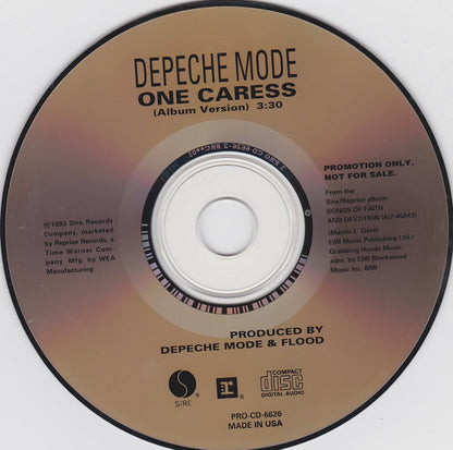 Depeche Mode - One Caress - RARE Promotional Only CD Single