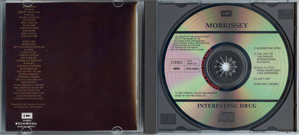 Morrissey - Interesting Drug - 5-Track Japanese CD EP