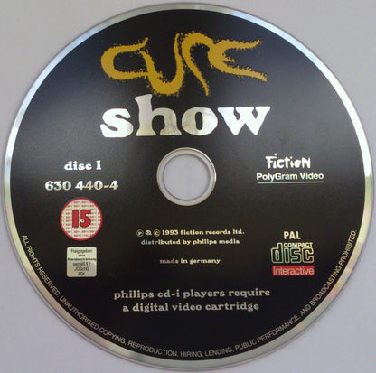 The Cure - SHOW - Rare European Import 2 x CDV Set - Germany
