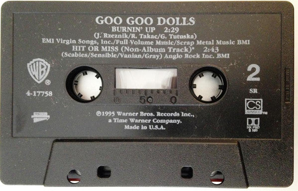 Goo Goo Dolls - "Name"      U.S. Cassette Single