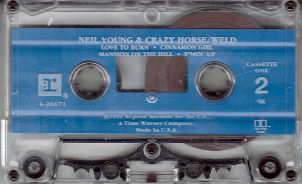 Neil Young & Crazy Horse - Weld   U.S. Double Cassette