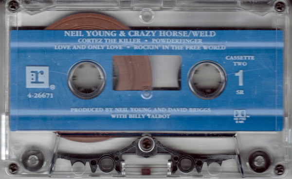 Neil Young & Crazy Horse - Weld   U.S. Double Cassette