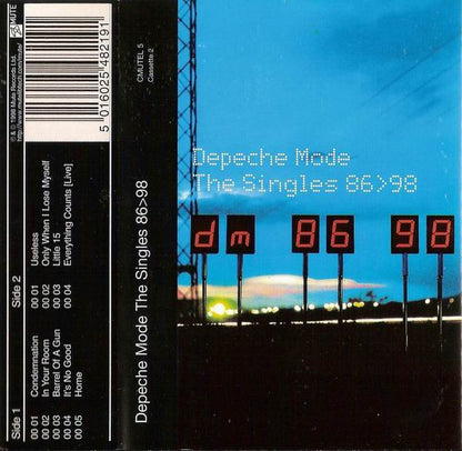 Depeche Mode - The Singles 86>98 - Rare Indonesian 2xCassette - New / Sealed