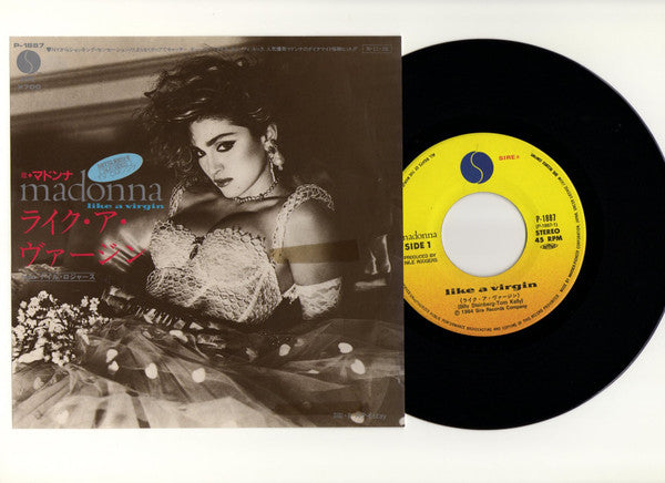 Madonna - Like A Virgin   Japanese Import 7 " Single