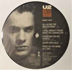 U2 - Rattle & Hum   U.S. 2 x LP   Very Good Condition