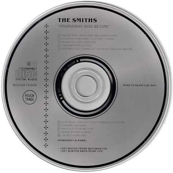 The Smiths - Strangeways, Here We Come - European Import CD