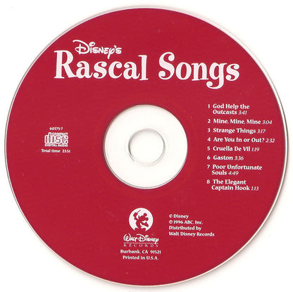 Walt Disney Classics - Hero, Rascal, & Buddy Songs - 3 x CD Set
