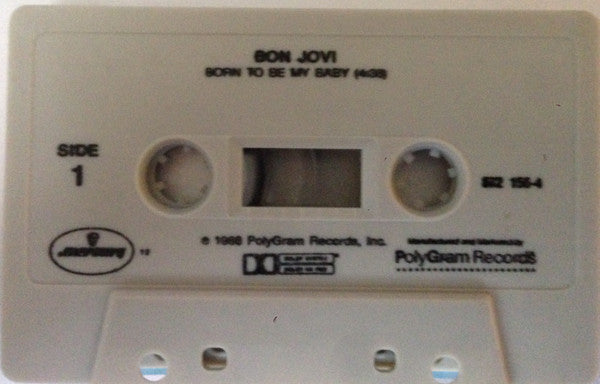 Bon Jovi - Born To Be My Baby    U.S. Only Cassette Single