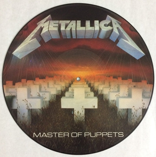 METALLICA - Master Of Puppets - RARE UK 12" Picture Disc LP