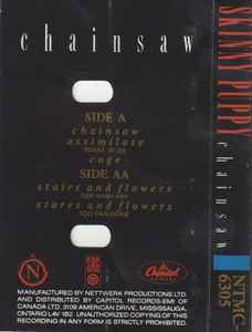 Skinny Puppy - Chainsaw - Rare Canada ONLY Cassette EP