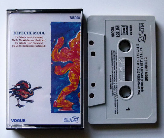 Depeche Mode - It's Called A Heart - Rare French Cassette Single