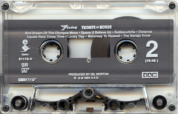 Pixies - Trompe Le Monde   U.S. Cassette LP