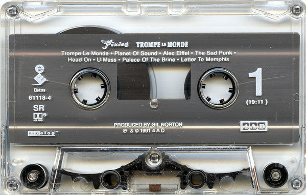 Pixies - Trompe Le Monde   U.S. Cassette LP