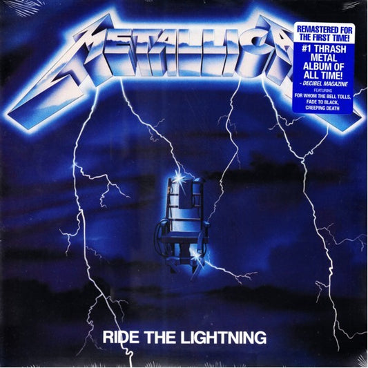 Metallica - Ride The Lightning - U.S. LP Re-Issue - NEW / Still Sealed