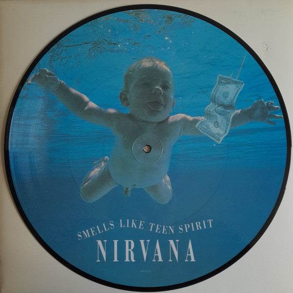 NIRVANA - Smells Like Teen Spirit   European Import 12" Picture Disc 1991