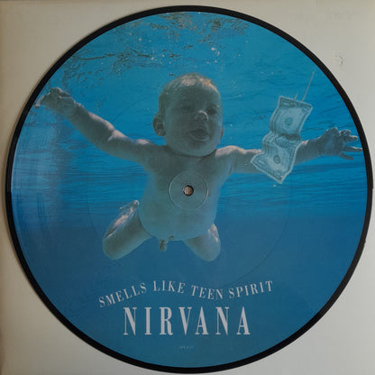 NIRVANA - Smells Like Teen Spirit   European Import 12" Picture Disc 1991