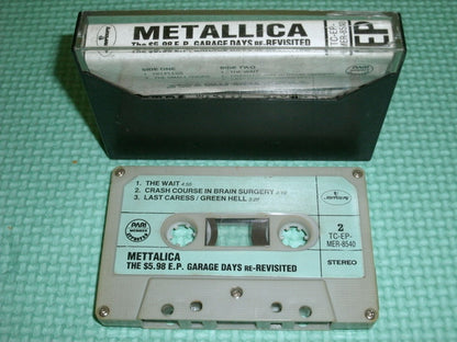 METALLICA - The $5.98 EP - Garage Days Re-Revisited - UBER RARE Cassette - Philippines