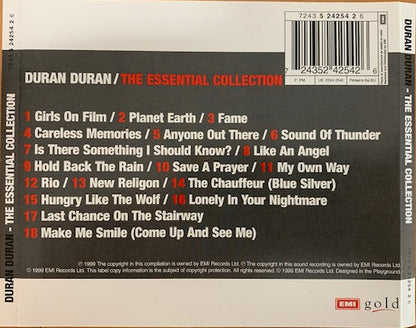 Duran Duran - The Essential Collection - UK Import CD LP