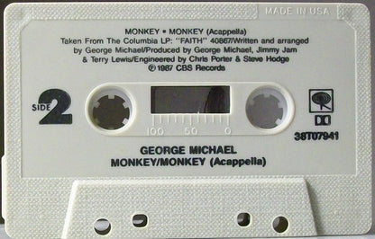 George Michael - Monkey    U.S. Cassette Single