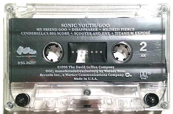 Sonic Youth - Goo   U.S. cassette LP