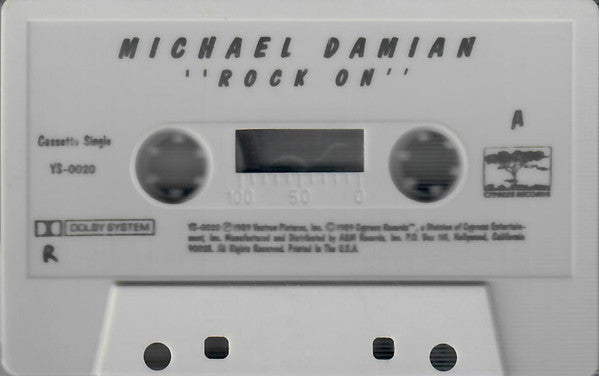 Michael Damian - Rock On     U.S. Cassette Single