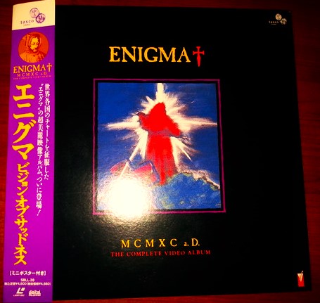 ENIGMA - MCMXC a.D. (The Complete Video Album) Japanese 12" Laserdisc