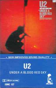 U2 - Under A Blood Red Sky   Canadian Import cassette LP