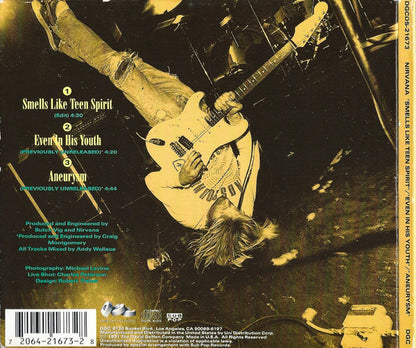 NIRVANA - Smells Like Teen Spirit     US CD Maxi Single   Still Sealed / New