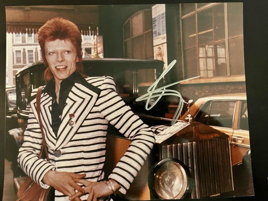 David Bowie - Rock Legend - Hand Signed 8 x 10 Photo