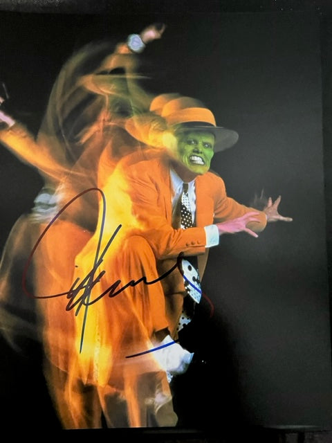 Jim Carrey - THE MASK - Hand Signed 8 x 10 Photo