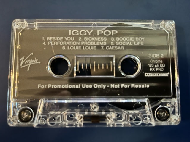 Iggy Pop - American Caesar - Rare Advance Promotional Cassette