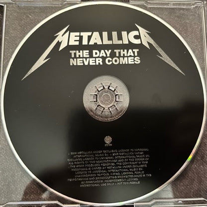 Metallica - The Day That Never Comes - Rare U.K. Promotional ONLY CD Single