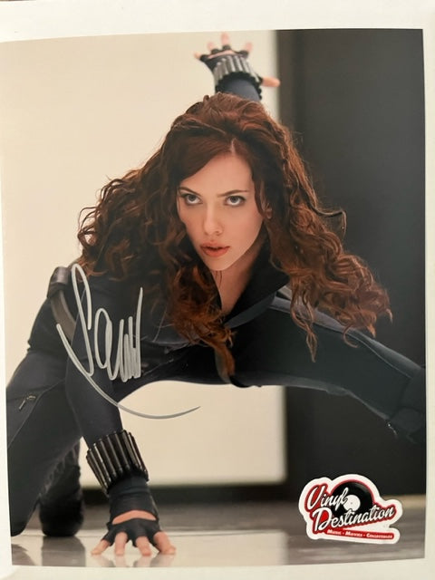 Scarlett Johansson - Avengers     Hand Signed 8 x 10 Photo