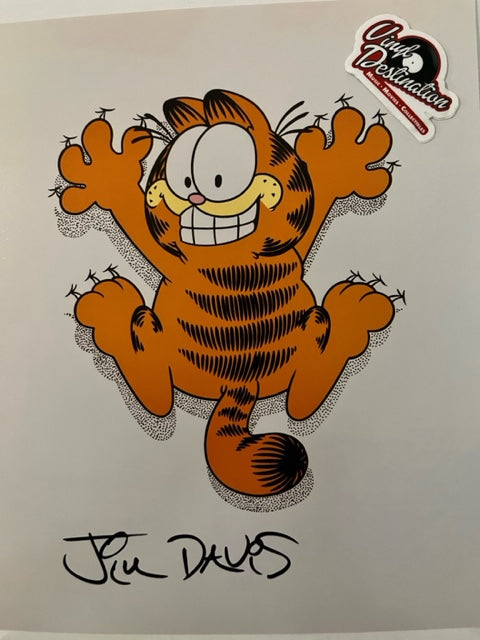 Garfield / Jim Davis - Hand Signed 8 x 10 Photo