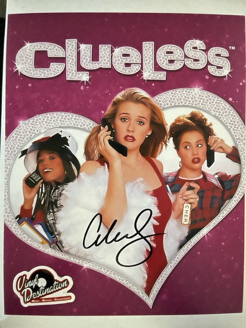 Alicia Silverstone - Clueless    Hand Signed 8 x 10 Photo