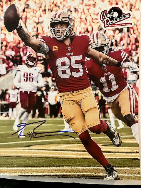 George Kittle - San Francisco 49ers   Hand Signed 8 x 10 Photo