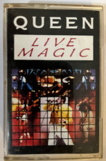 QUEEN - Live Magic  UK Import Cassette LP