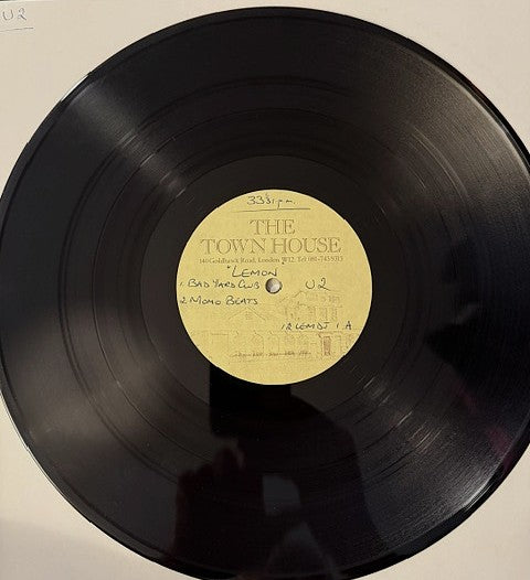 U2 - Lemon Remixes  SUPER RARE UK 4-Track Metal Acetate